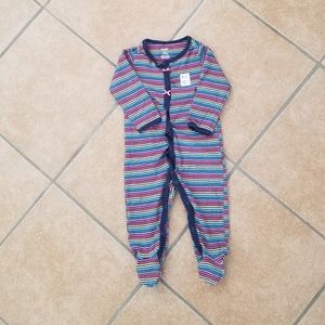 Little Girls Footed Onesie